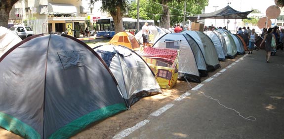 מחאת האוהלים / צלם: אורי חודי
